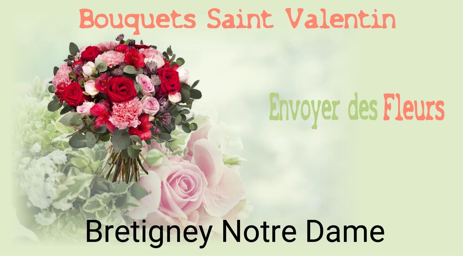 Roses de Saint-Valentin livrées à Bretigney-Notre-Dame